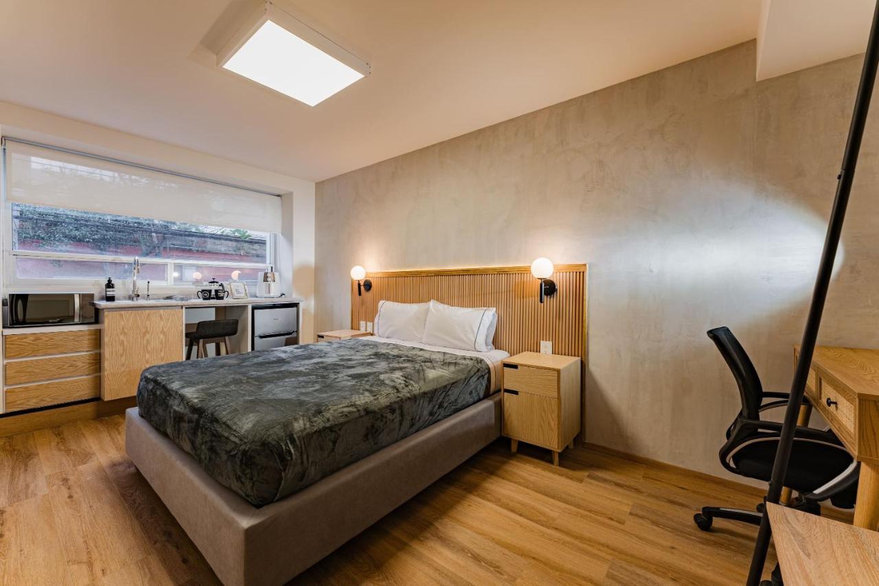Escandon Suites By Escajal Rooms Мехико Экстерьер фото