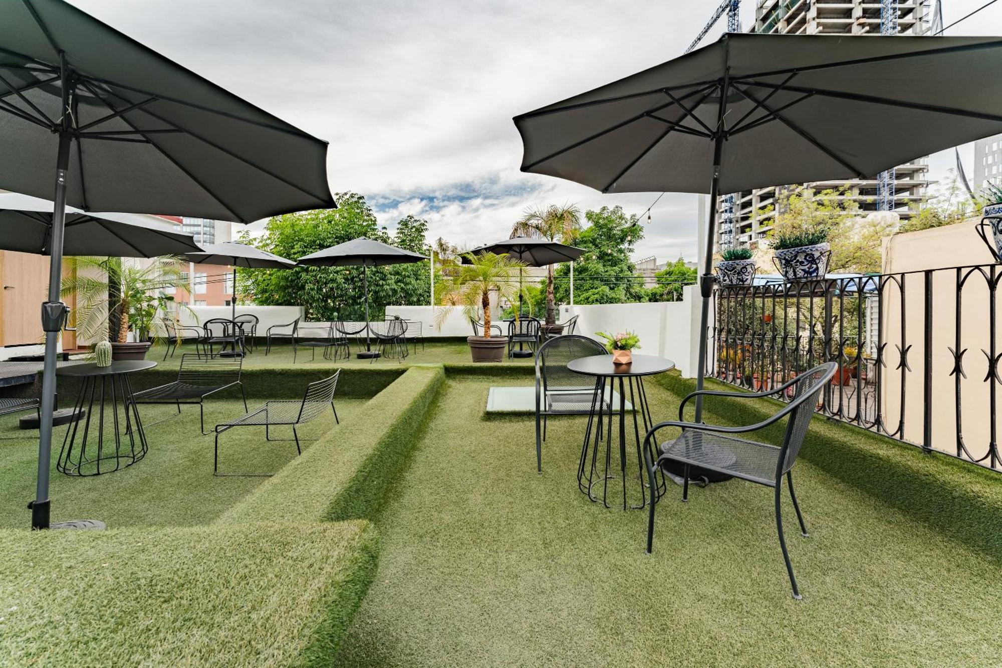 Escandon Suites By Escajal Rooms Мехико Экстерьер фото